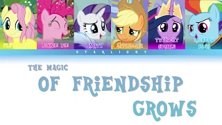 MLP "The Magic of Friendship Grows" (Color Coded Lyrics)