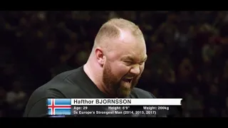 Europes Strongest Man 2018