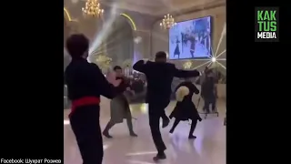 Курсан Асанов зажигает на свадьбе сына