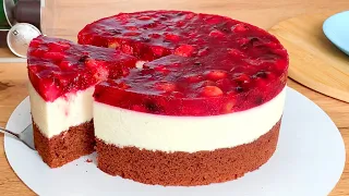 Муссовый торт с Ягодной заливкой рецепт // Mousse cake with Berry filling recipe