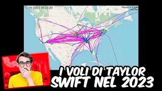 I 300 VOLI in AEREO in UN ANNO di TAYLOR SWIFT!