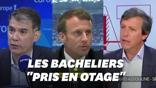Bac 2019: les propos de Macron sur les profs grévistes indignent