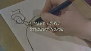 Mary Lewis student nurse (1961)
