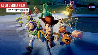 KETIKA WOODY DAN KAWAN" BERPISAH DENGAN ANDY || Alur Cerita Film Toy Story 3 (2010)