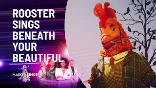 Rooster's 'Beneath Your Beautiful' Performance - Season 4 | The Masked Singer Australia | Channel 10