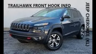 JEEP CHEROKEE (KL) TRAILHAWK CUV: FRONT RECOVERY HOOK INFO