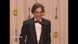Daniel Day Lewis backstage interview Oscars 2008 | Part 2