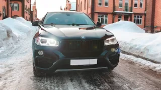 Тест-драйв BMW x6 f16 2015 3.0d