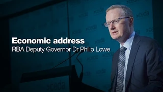 Economic address by RBA Deputy Governor - Dr Philip Lowe