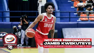 NCAA Season 98 | Notable Performance: James Kwekuteye (Benilde vs San Beda)