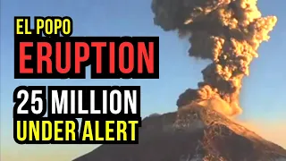 Volcano Eruption puts Millions under Alert....