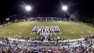 Baker Marching Band Halftime Show 9/16/16 "Bring On the Funk"