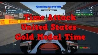 F1 2013 - Time Attack: United States Gold Medal Time (1080p HD)