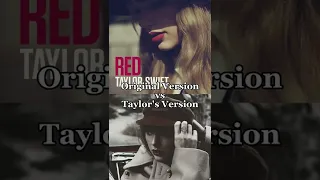 Taylor's Version vs Original Version : We Are Never Ever Getting Back Together