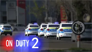 Romanian Police Cars on duty in Bucharest 2 | Mașini de poliție București 2-COMPILATION