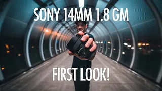 Sony 14mm 1.8 GM first look and hands on review! THE wide angle lens?