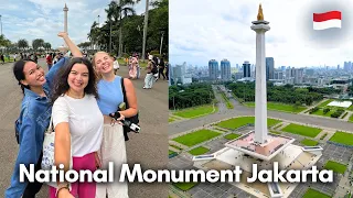 Exploring National Monument Jakarta, Souvenir shopping & Local food 🇮🇩
