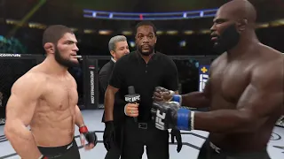 Khabib vs. Jairzinho Rozenstruik - EA Sports UFC 4