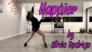 Happier (Olivia Rodrigo) - contemporary lyrical dance