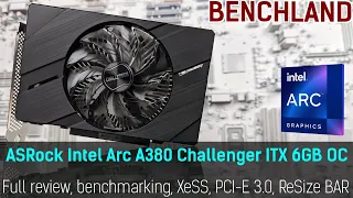 Intel ARC A380 6GB - review and testing, overclocking, Resizable BAR, PCI-E 3.0, and more