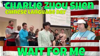 【周深 Charlie Zhou Shen】《等着我Wait For Me》联合国中文日内场前排饭拍UN Chinese Language Day Fancam20240419 - REACTION