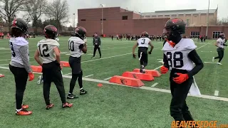 Oregon State Football Spring Practice Video Day 1