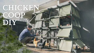 Small Backyard? No Problem! Learn How to Build a Vertical Chicken Coop with an Architect