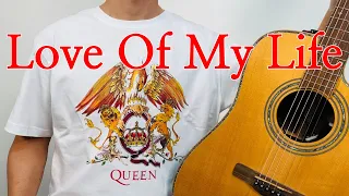 Queen | Love Of My Life (Original Album Version Fingerstyle Guitar TAB)