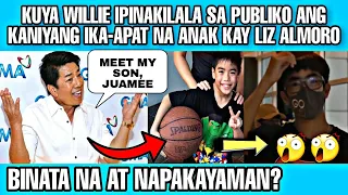 WILLIE REVILLAME IPINAKILALA SA PUBLIKO ANG NAG-IISA NIYANG ANAK NA LALAKI KAY LIZ ALMORO ON CAM