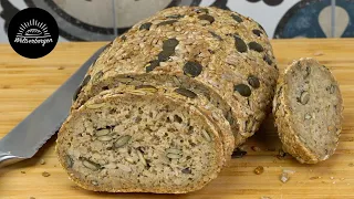 A bread made from seeds that is as soft as if you had baked it with flour