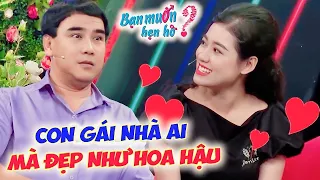 Nữ MC xinh đẹp như HOA HẬU BẬT KHÓC vì tìm được tình yêu khiến Quyền Linh xúc động | Bạn Muốn Hẹn Hò