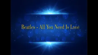 Beatles - All You Need Is Love (Karaoke)