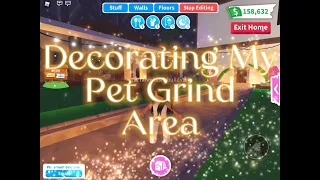 Decorating Pet Grind Area, Biodome House - Adopt Me