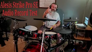 Alesis Strike Pro SE Drum Kit Audio Record Test and Drum Cover