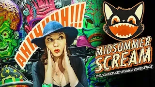 Midsummer Scream 2019 VLOG | Our first Halloween and Horror Convention