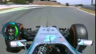 Onboard Nico Rosberg Q1  Espanha 2014