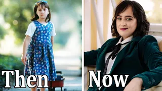 MATILDA 1996 Cast THEN AND NOW 2022 How They Changed, Thanks for the memories...