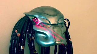 Making a Predator Bio Mask Resin Mask Helmet