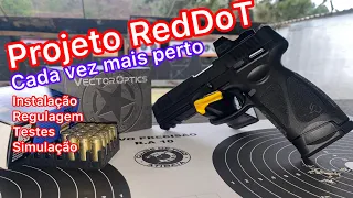 G3 TORO + Vector Optics instalar e regular o Red dot