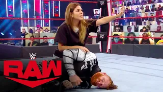 Aalyah Mysterio pleads with Seth Rollins to spare Murphy: Raw, Oct. 5, 2020