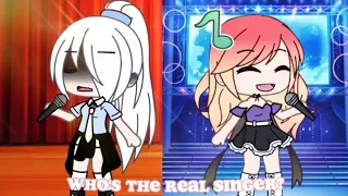 🎶Who's the real singer? 🎶|Gacha Life| []Gacha Meme[]