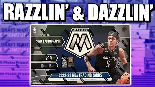 RAZZLIN' & DAZZLIN'!!!  | 2022-23 Panini Mosaic NBA Hobby Box Review ($300/box)