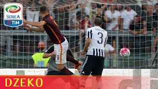 Il gol di Dzeko - Roma - Juventus 2-1 - Giornata 2