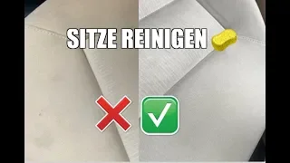 Dreckige Sitze in 5 Minuten wieder schön aussehen lassen!