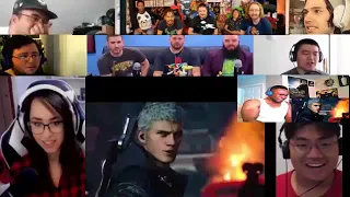 Devil May Cry 5 Official Reveal Trailer E3 2018 mega reaction mashup live reaction review