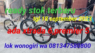 stok2 sepeda tgl 18 september 2023 ready xtrada 6,premier 5 #mtb #polygon #xtrada #jualbelisepeda