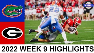 #1 Georgia vs Florida Highlights | College Football Week 9 | 2022 College Football Highlights