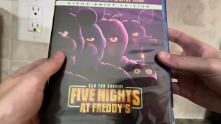 Five Nights at Freddy’s 2023 movie - Blu-Ray unboxing