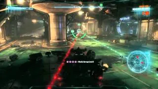 Batman Arkham Knight - City of Fear - Batmobile sonar + Protecting the plant