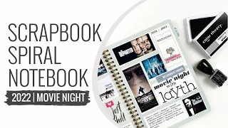 Scrapbook With Me 2022 | Movie Night